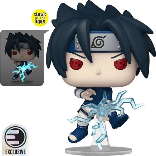 Naruto Sasuke Uchiha (Chidori) Glow-in-the-Dark Funko Pop! Vinyl Figure #1969 Moliner Games