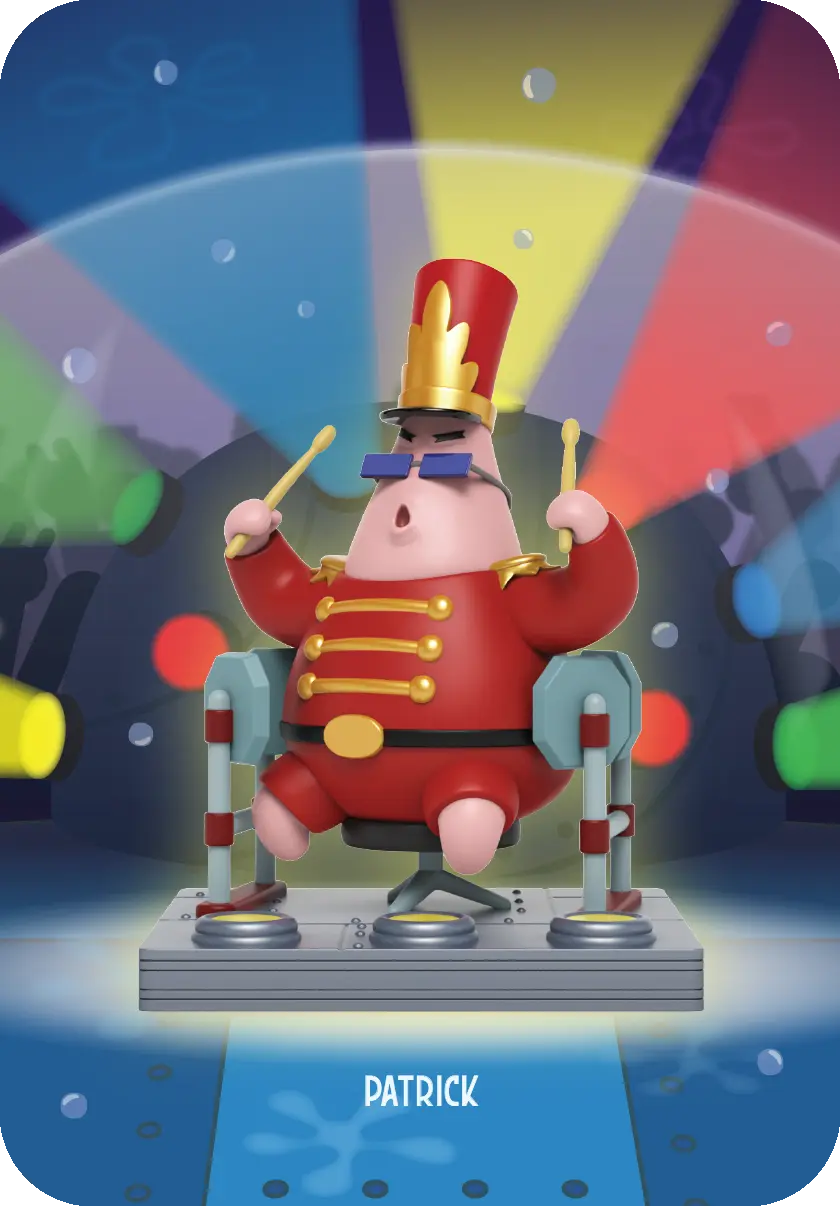 SpongeBob SquarePants: Band Geeks Series Blind Box (1 Blind Box) Super Anime Store