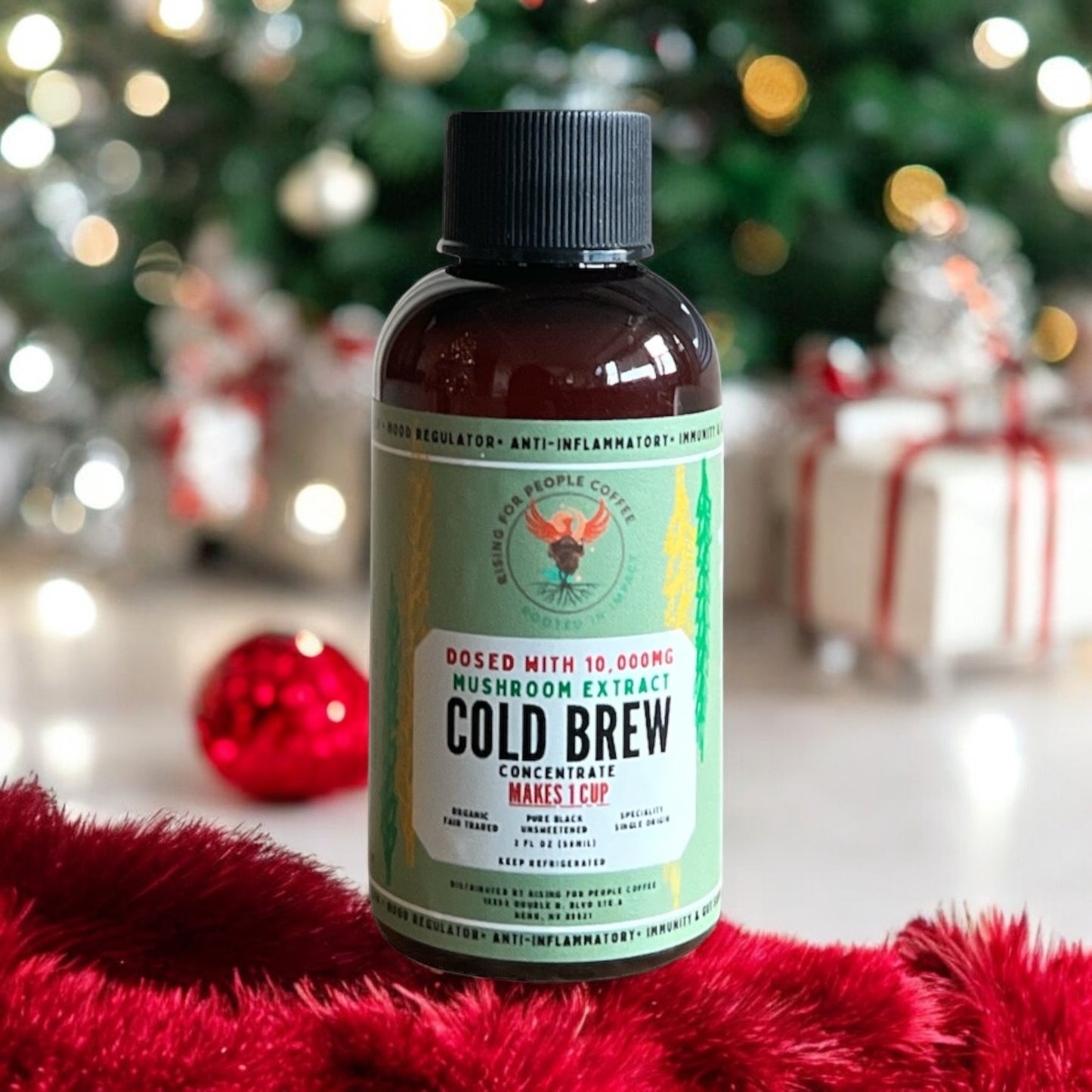 2oz Travel Mushroom Cold Brew Concentrate