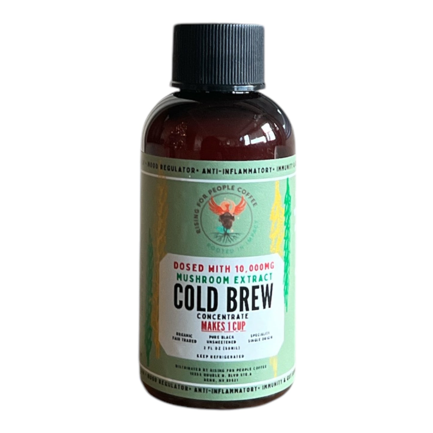 2oz Travel Mushroom Cold Brew Concentrate