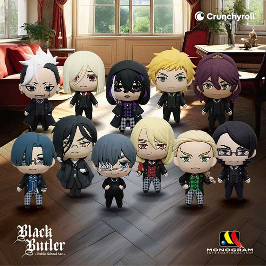 Black Butler 3D Foam Bag Clip Bling Bag Super Anime Store