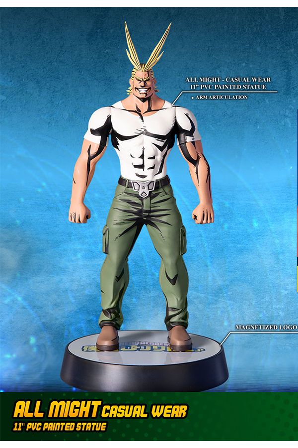 My Hero Academia: All Might Casual Wear Pvc Statue Figure Super Anime Store