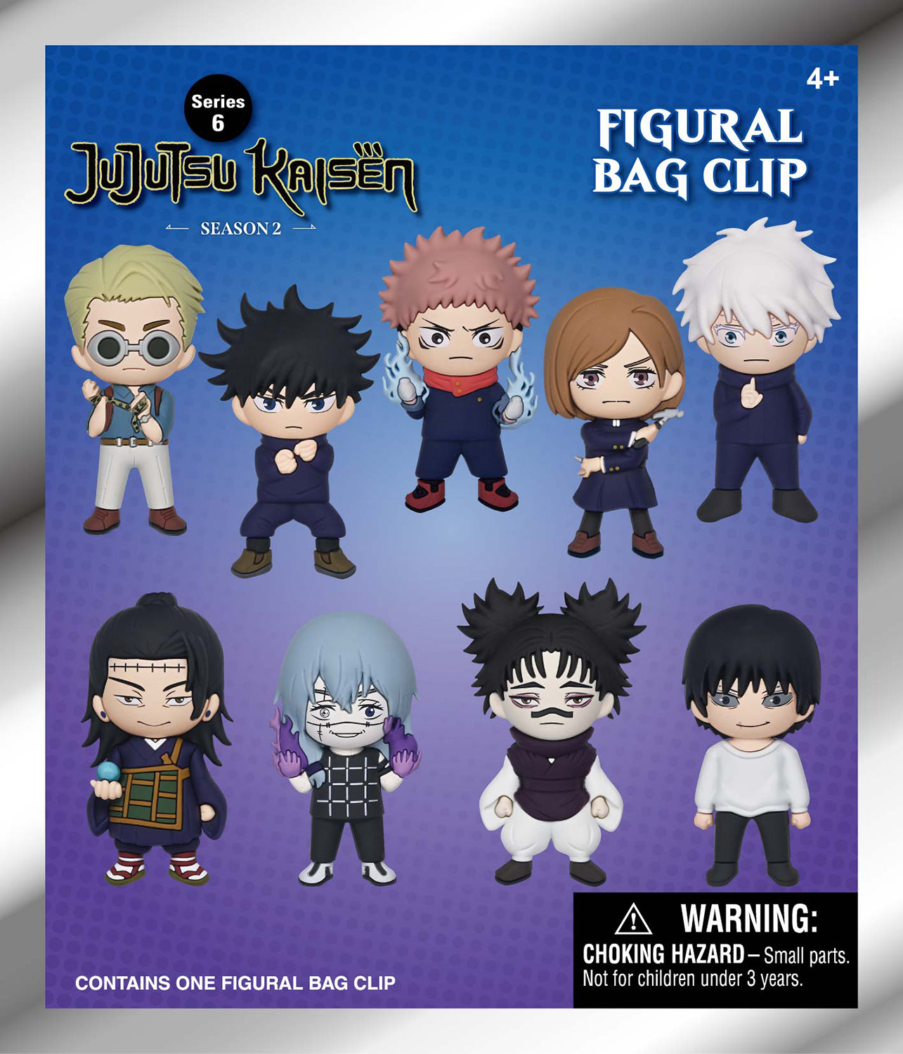 Jujutsu Kaisen 3D Foam Bag Clip Series 6 - Blind Bag Collectible Super Anime Store