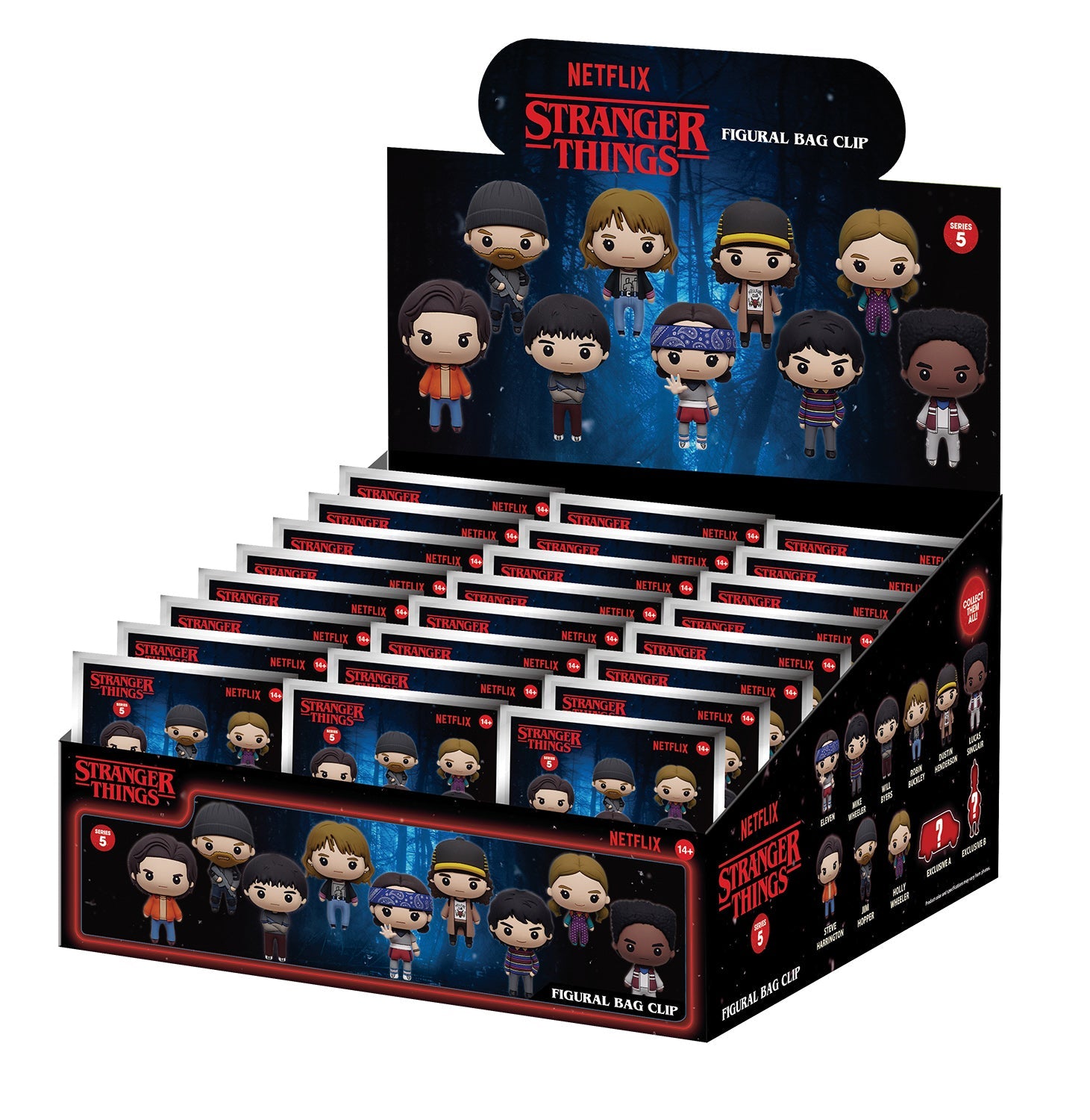Stranger Things 3D Foam Bag Clip, Series 5 Super Anime Store