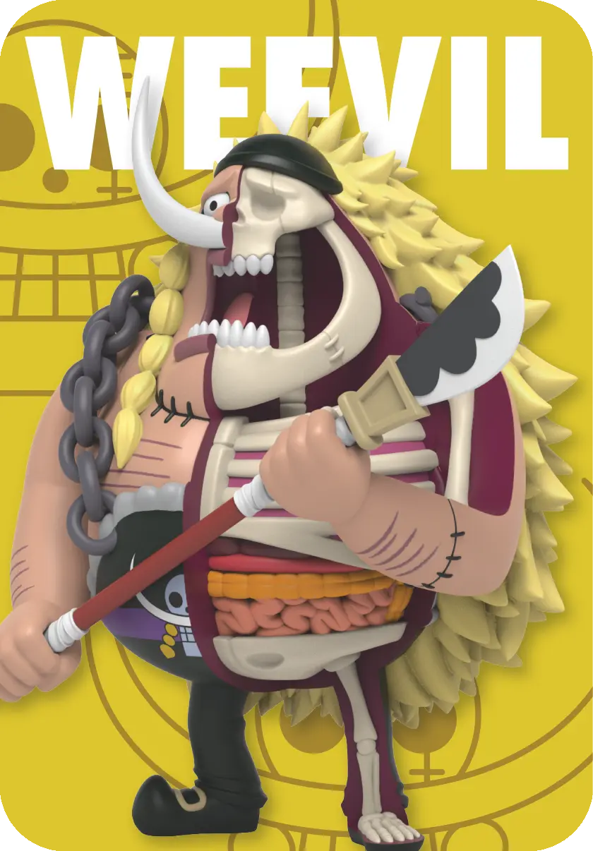 Freeny’s Hidden Dissectibles: One Piece (Warlords Edition) (1 Blind Box) Super Anime Store