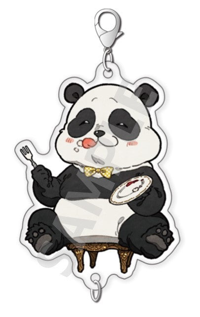 JUJUTSU KAISEN CHAIN COLLECTION PANDA AFTER PARTY ACRYLIC KEYCHAIN Anime Pop