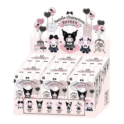 Sanrio Characters Sisters Outfit Vinyl Plush Keychain Blind Box - Official Super Anime Store
