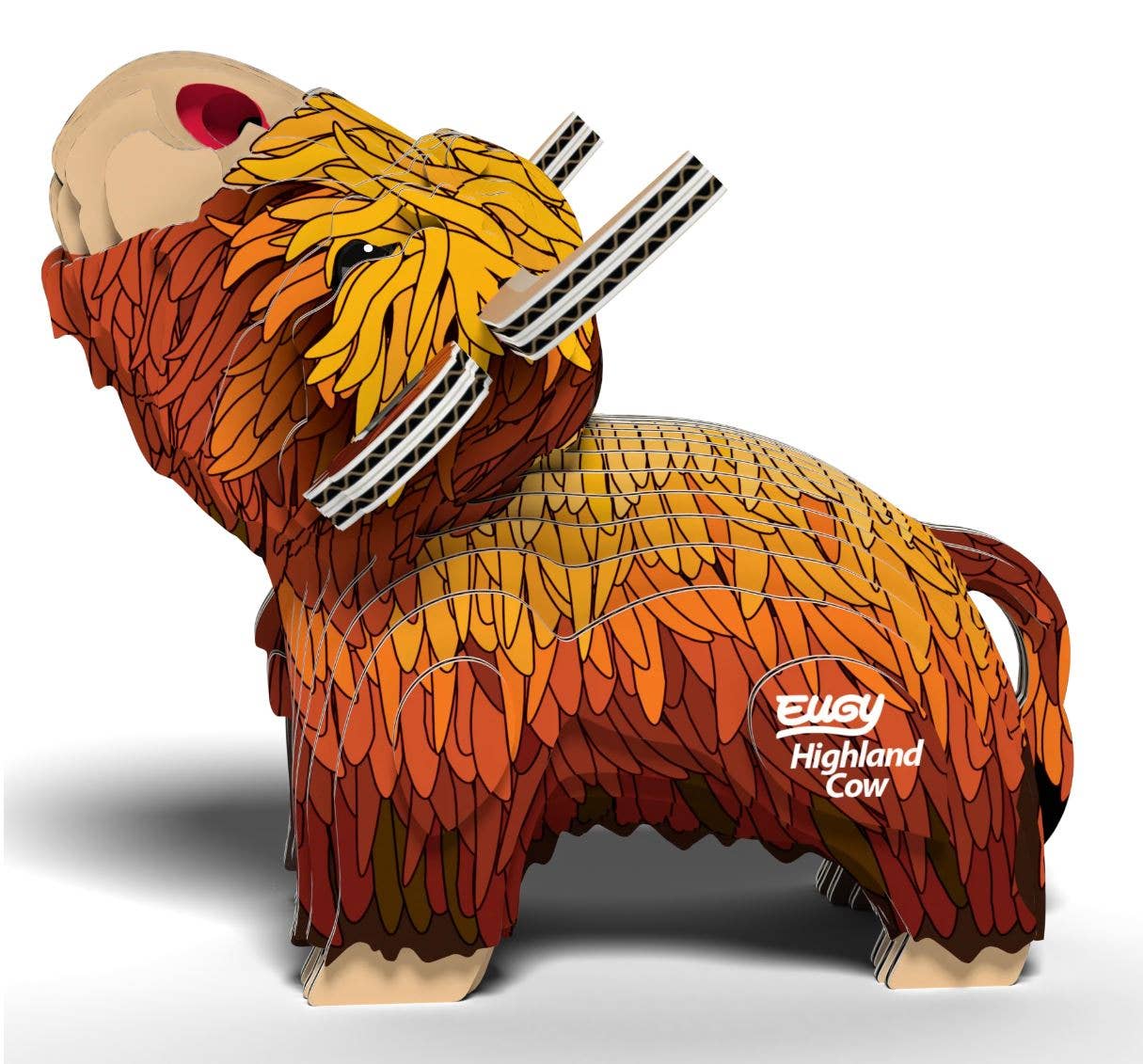 EUGY Highland Cow 3D Puzzle Olita Gifts & Goods