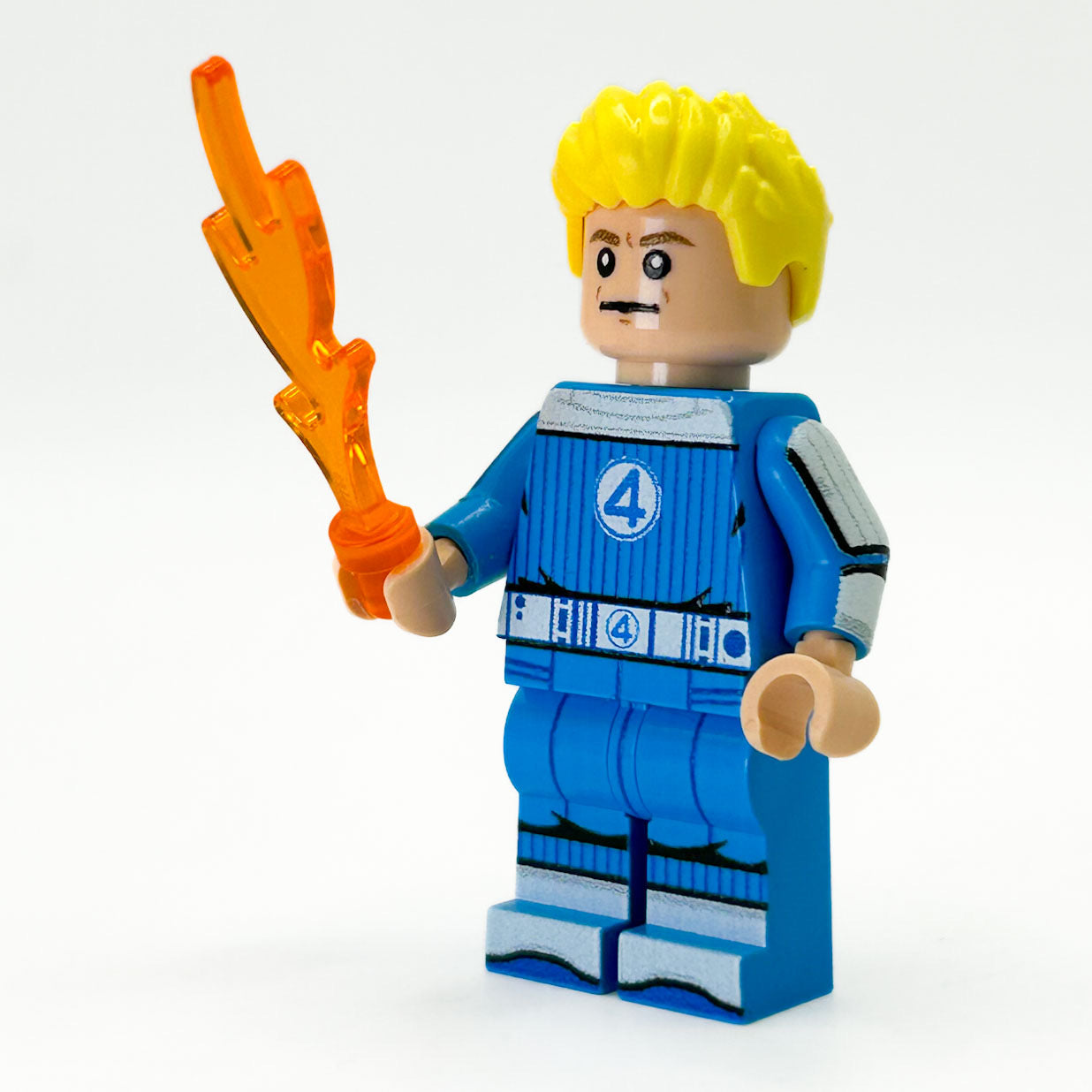 JOHNNY FIRE (FanPlastic 4) made using LEGO parts - B3 Customs B3 Customs
