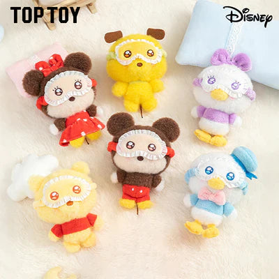 [In Stock] MINISO Disney Squinting Sleepwear Series Plush Keychains Gift Blind Box Ralphie's Funhouse