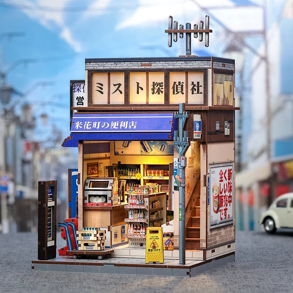 CUTEBEE DIY Miniature House | Beika-cho Convenience Store Super Anime Store