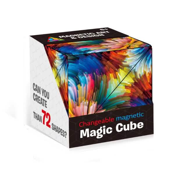 3D Changeable Magnetic Magic Puzzle Cube Colorful DailySale