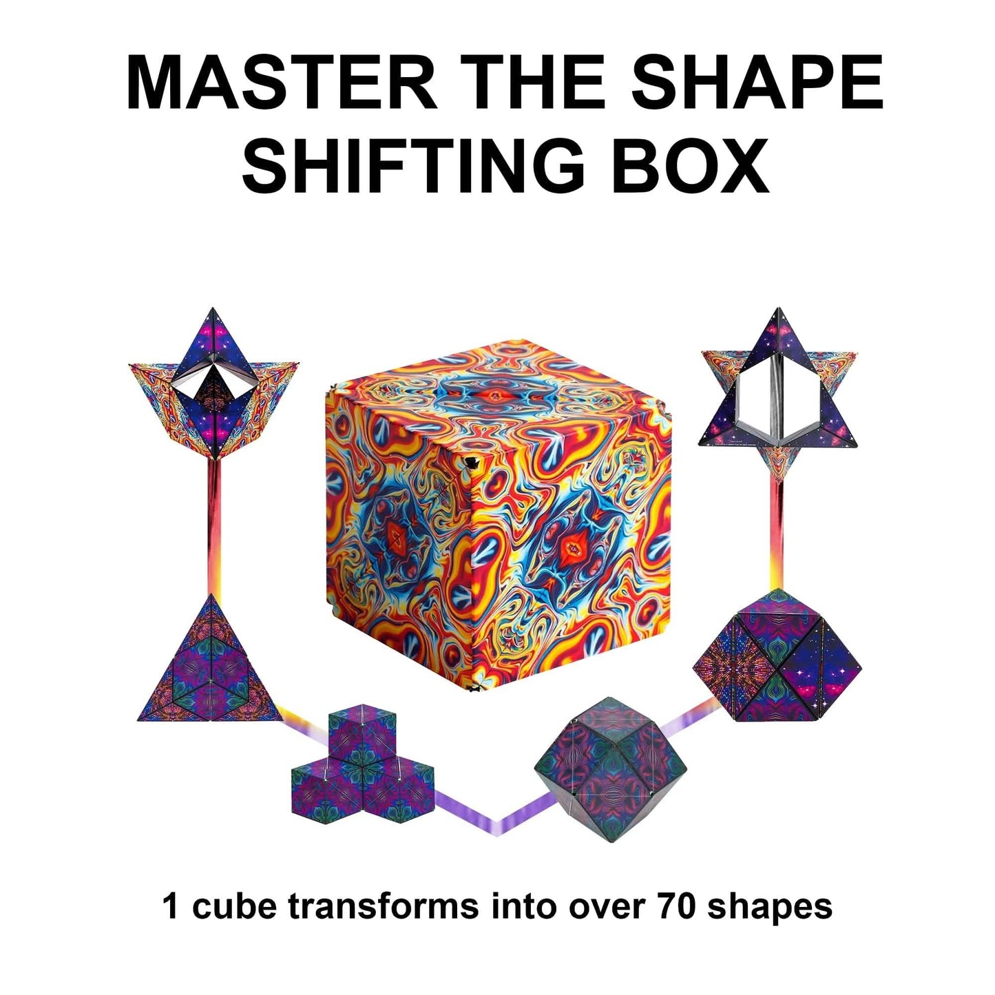 3D Changeable Magnetic Magic Puzzle Cube DailySale