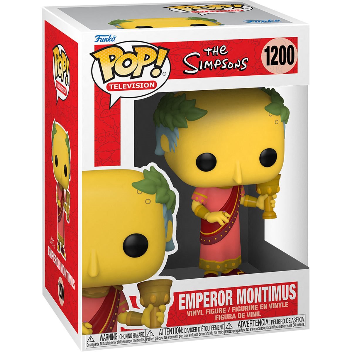 Funko Pop! Simpsons: Emperor Montimus Josh's Cards