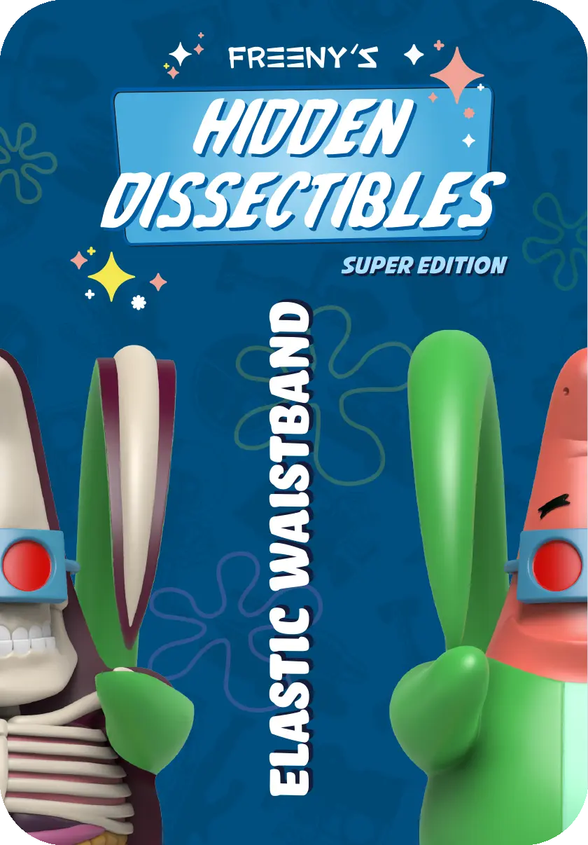 Freeny's Hidden Dissectibles SpongeBob SquarePants Series 04 Super Edition Blind Box - Mighty Jaxx Super Anime Store