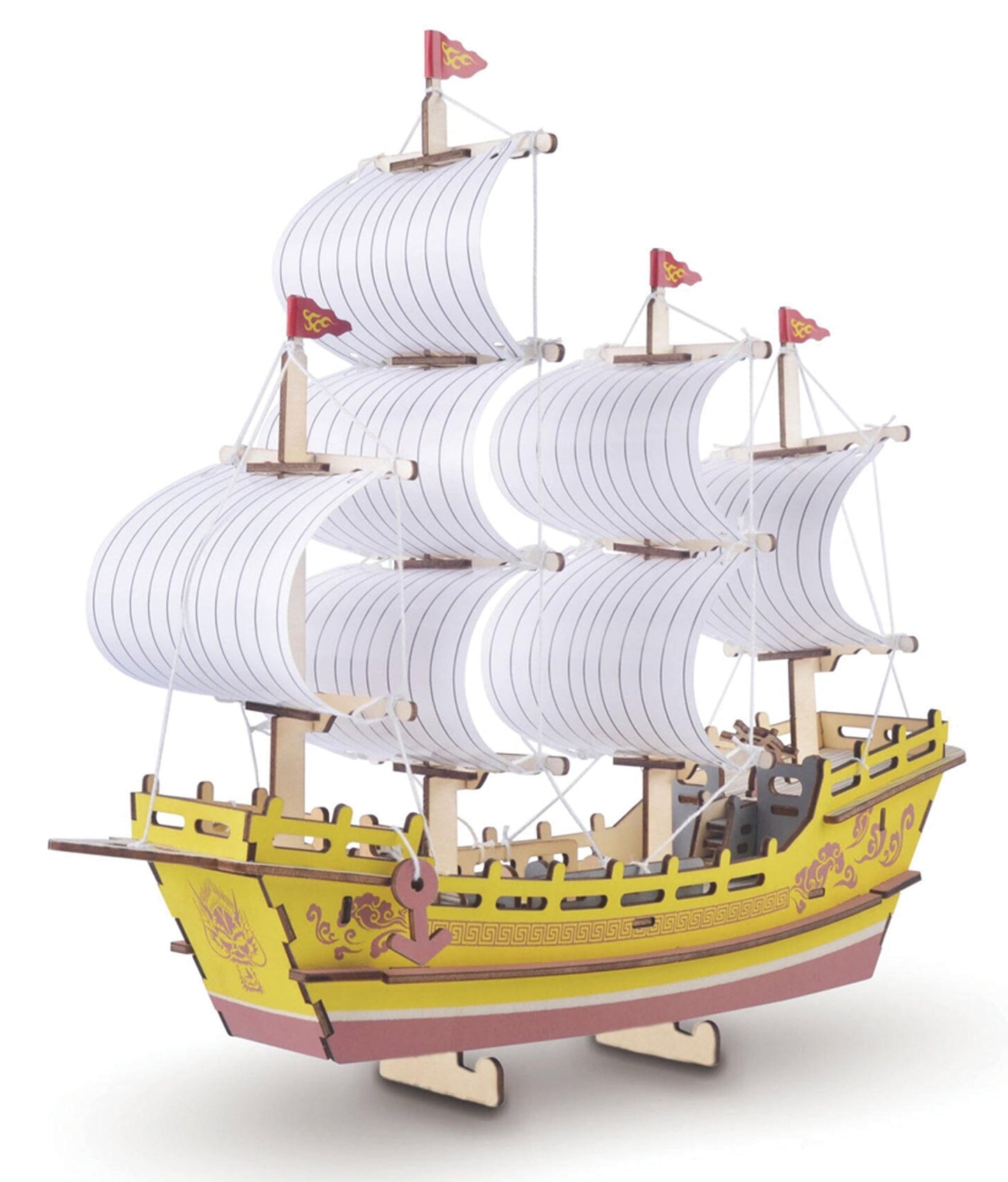3d Sailboat Puzzle