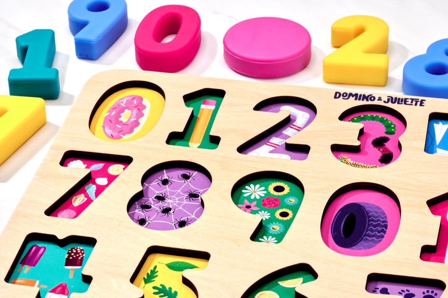 Puzzle Planet 123 Find & Fit Puzzle: Number Recognition & Educational Toy