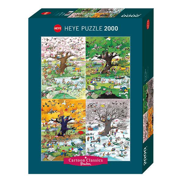 4 Seasons Cartoon Classics 2000 Piece Jigsaw Puzzle Heye Puzzle Merchant