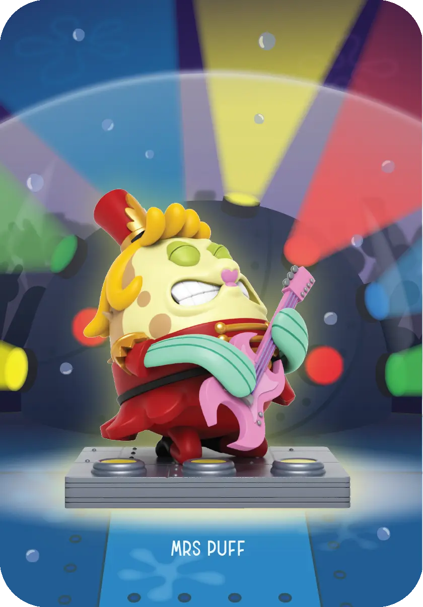 SpongeBob SquarePants: Band Geeks Series Blind Box (1 Blind Box) Super Anime Store