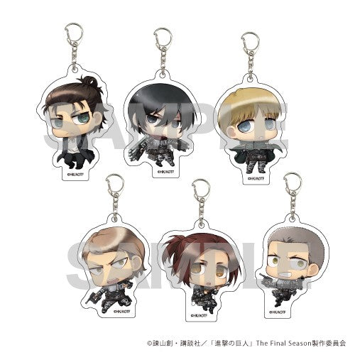 ATTACK ON TITAN CHIMI CHARA VOL 11 ACRYLIC TRADING KEYCHAIN Anime Pop