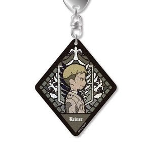 ATTACK ON TITAN ACRYLIC DIAMOND KEYCHAIN - REINER Anime Pop