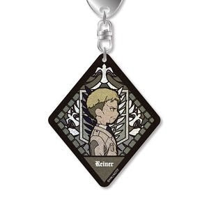 ATTACK ON TITAN ACRYLIC DIAMOND KEYCHAIN - REINER Anime Pop
