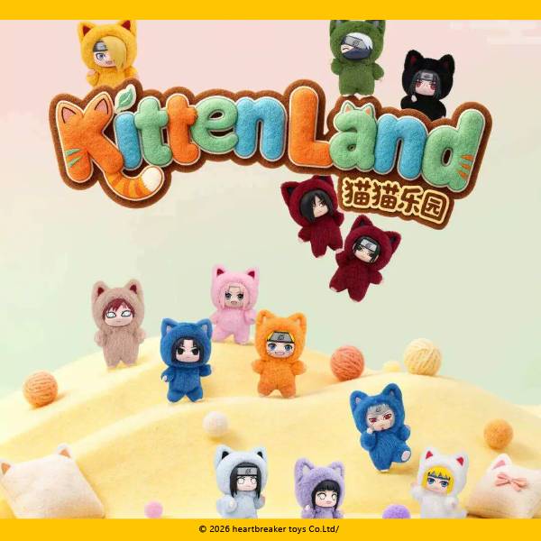 Naruto Kittenland Plush Pendant Blind Box Super Anime Store