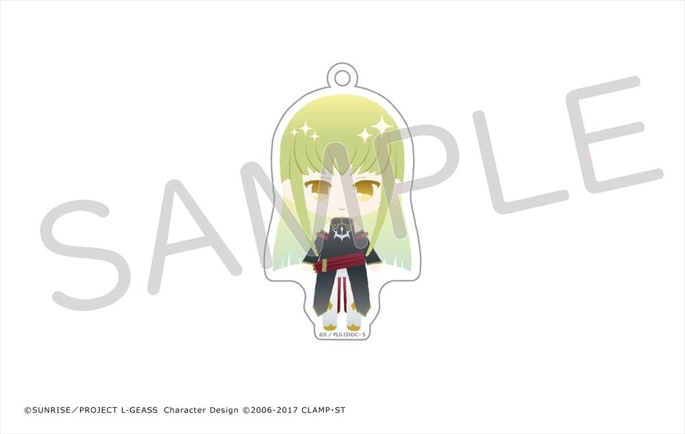 CODE GEASS PASTEL TRADING ACRYLIC KEYCHAIN Anime Pop
