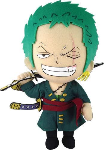 Great Eastern One Piece: Roronoa Zoro New World Plush, 9" Super Anime Store
