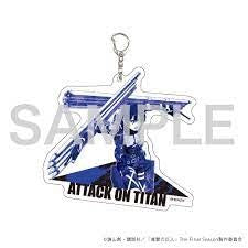 ATTACK ON TITAN ACRYLIC KEYCHAIN - MIKASA Anime Pop