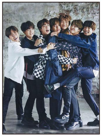 BTS Wallscroll - K-Pop Wall Art Poster 42x31 Super Anime Store