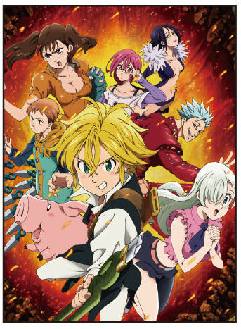 The Seven Deadly Sins Anime Wall Scroll – Large 42”x31” | Japan Import Poster Super Anime Store