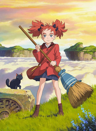Witch's Flower Wallscroll - 42x31 Anime Wall Art Poster Super Anime Store