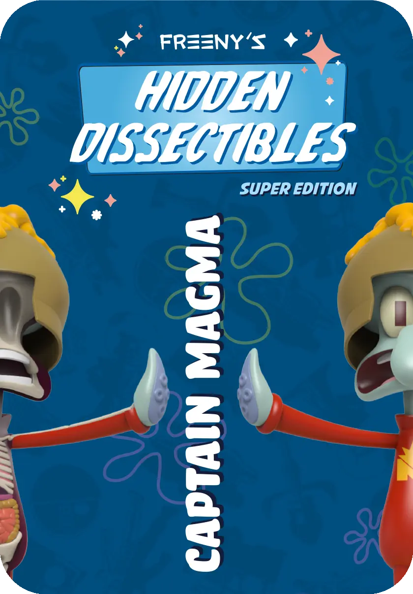 Freeny's Hidden Dissectibles SpongeBob SquarePants Series 04 Super Edition Blind Box - Mighty Jaxx Super Anime Store