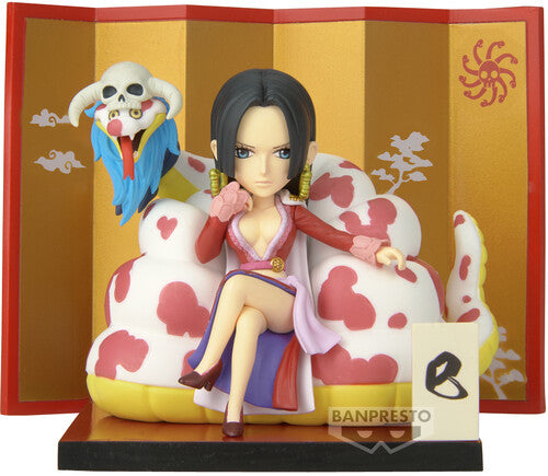 Bandai - One Piece Figure - Boa Hancock & Salome 4.7" World Collectable Figure Anime Pop