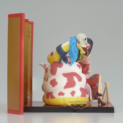 Bandai - One Piece Figure - Boa Hancock & Salome 4.7" World Collectable Figure Anime Pop