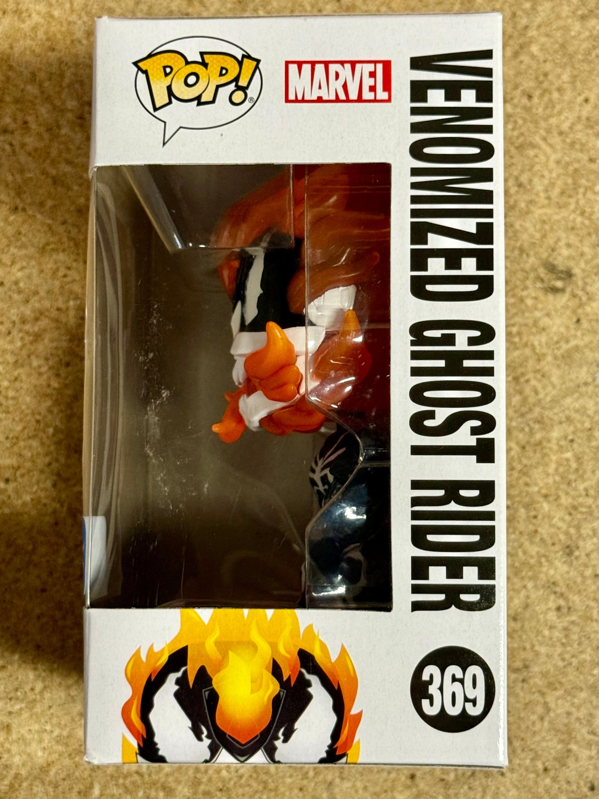 Funko Pop! Marvel Venomized Ghost Rider #369 Venom Walmart 2018 Exclusive Mustang Comics