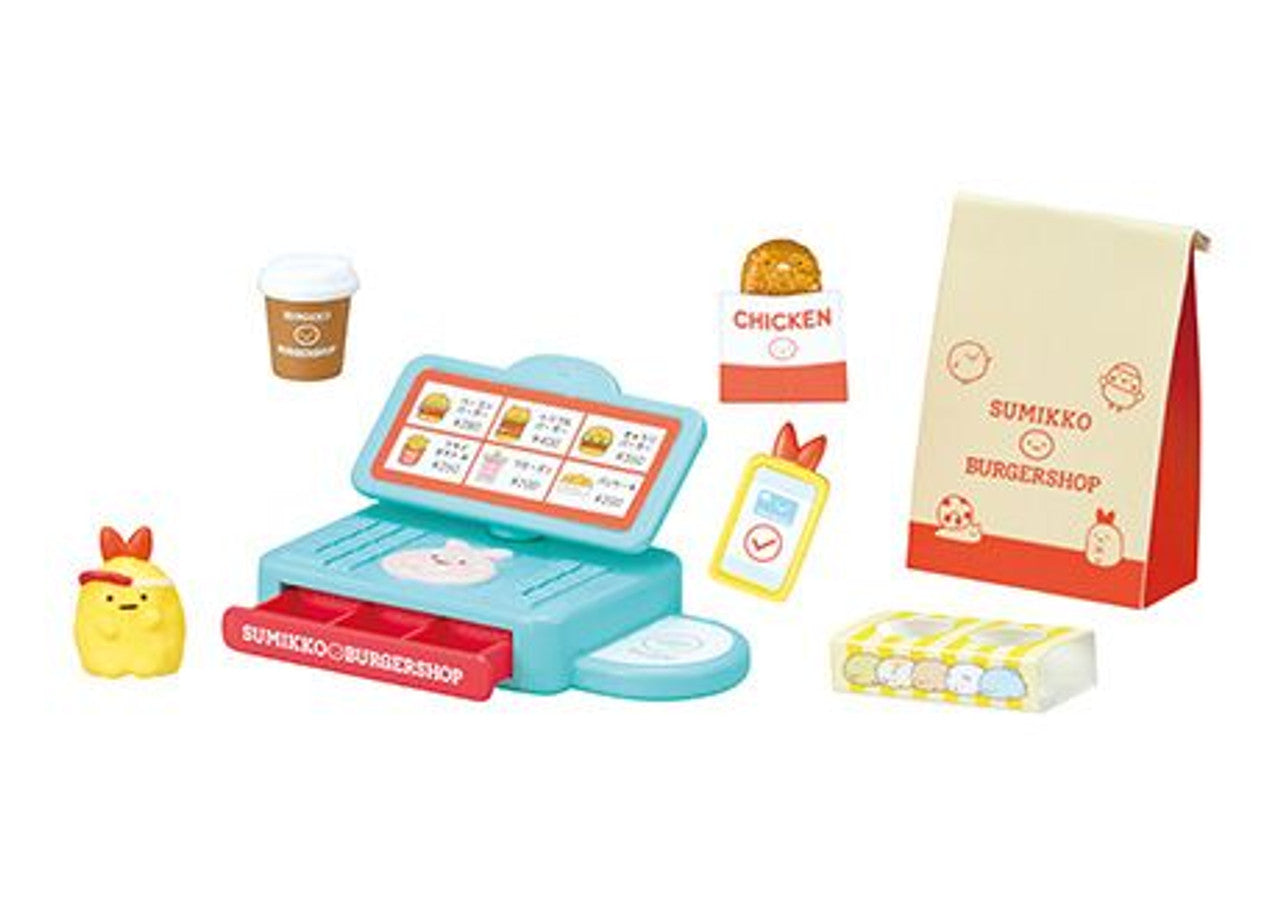Sumikko Gurashi Burger Shop Blind Box Mini Figure - Re-ment Collectible Super Anime Store