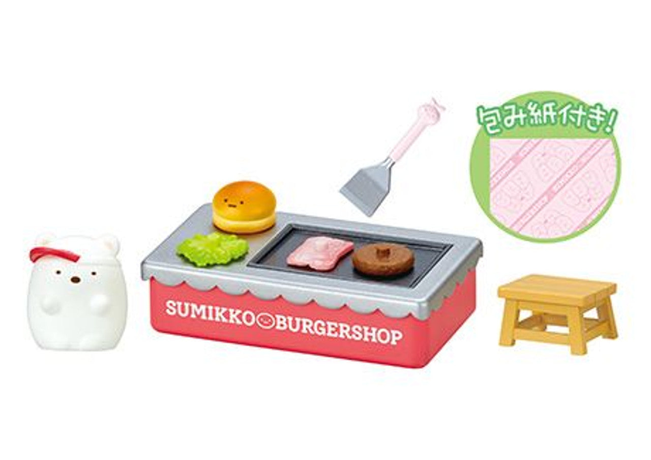 Sumikko Gurashi Burger Shop Blind Box Mini Figure - Re-ment Collectible Super Anime Store