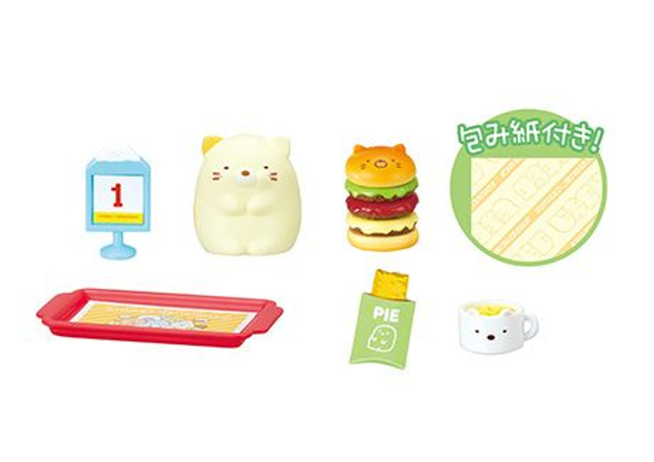 Sumikko Gurashi Burger Shop Blind Box Mini Figure - Re-ment Collectible Super Anime Store