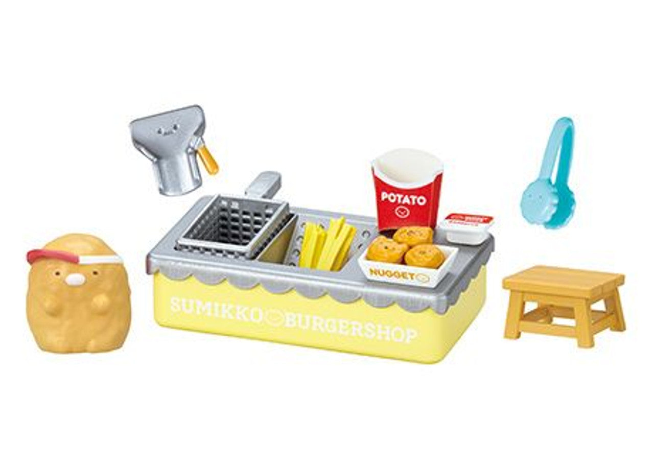 Sumikko Gurashi Burger Shop Blind Box Mini Figure - Re-ment Collectible Super Anime Store