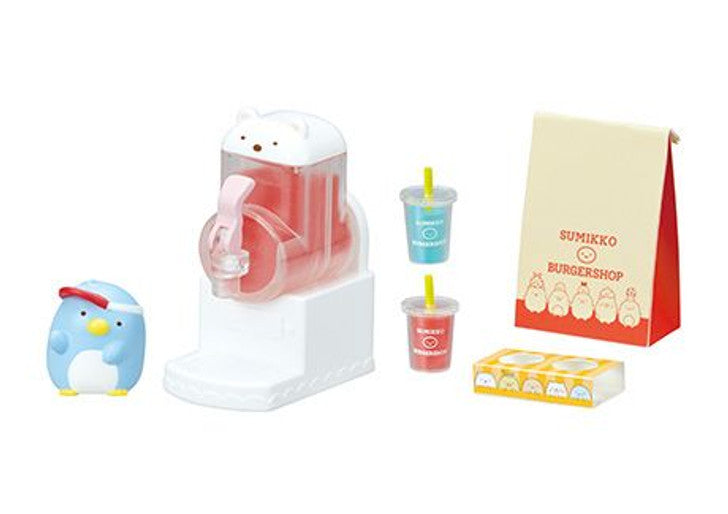 Sumikko Gurashi Burger Shop Blind Box Mini Figure - Re-ment Collectible Super Anime Store
