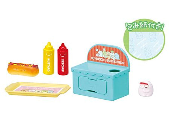Sumikko Gurashi Burger Shop Blind Box Mini Figure - Re-ment Collectible Super Anime Store