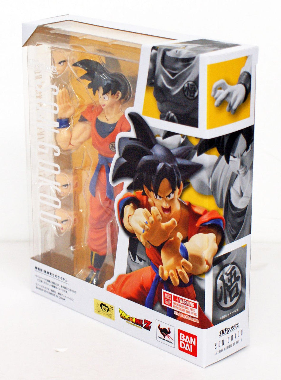 Son Goku S.H.Figuarts Figure | A Saiyan Raised on Earth | Dragon Ball Z | Bandai Spirits Super Anime Store