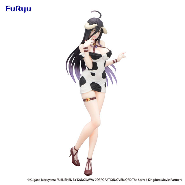 OVERLORD - ALBEDO TRIO-TRY-IT (MINI DRESS COW PATTERN VER.) FIGURE Anime Pop