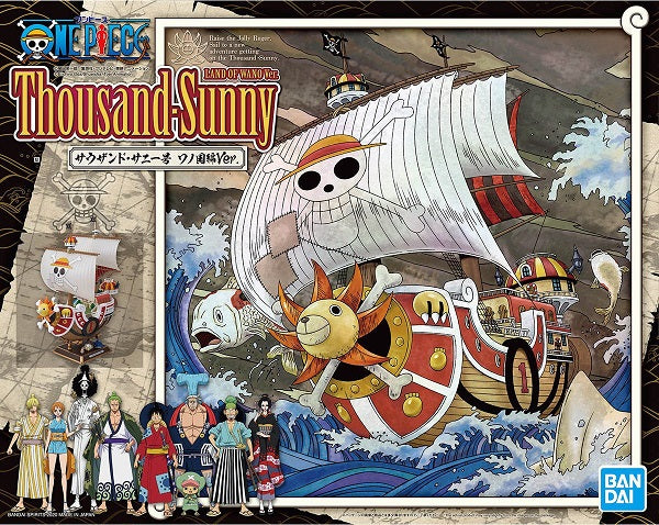 ONE PIECE - GRAND SHIP COLLECTION THOUSAND SUNNY LAND OF WANO VERSION MODEL KIT Anime Pop