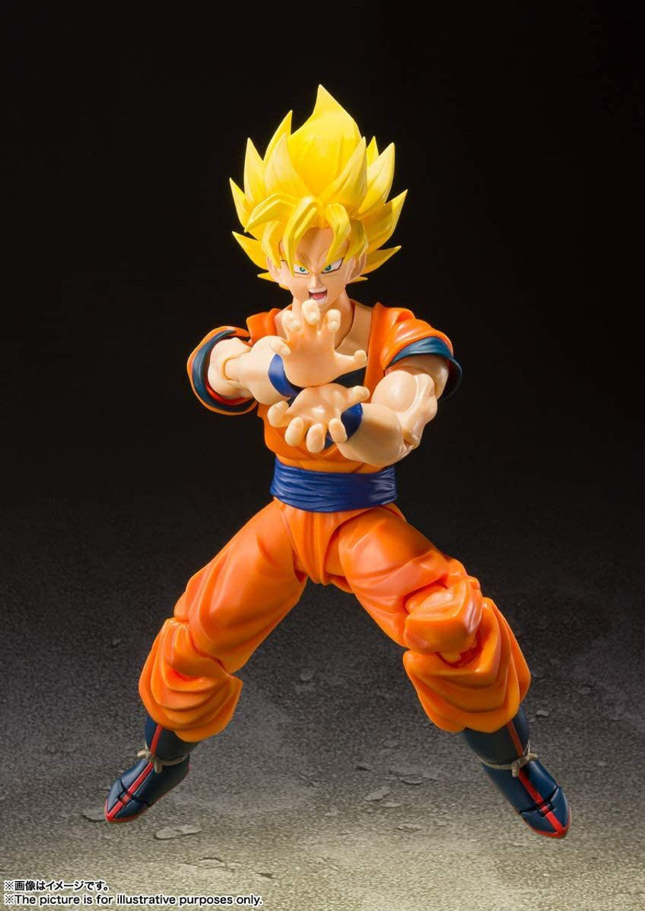 Bandai S.H.Figuarts Super Saiyan Full Power Goku - Dragon Ball Action Figure Super Anime Store