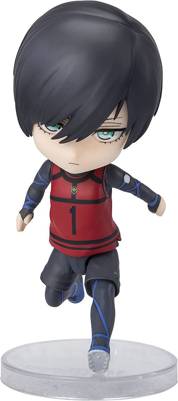 Blue Lock Figuarts Mini Rin Itoshi Figure - Official Bandai Collectible Super Anime Store
