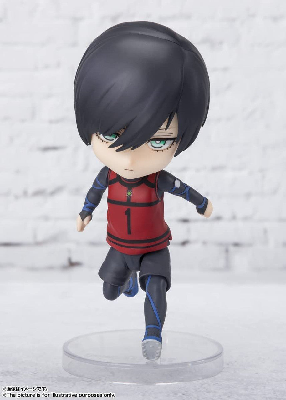 Blue Lock Figuarts Mini Rin Itoshi Figure - Official Bandai Collectible Super Anime Store
