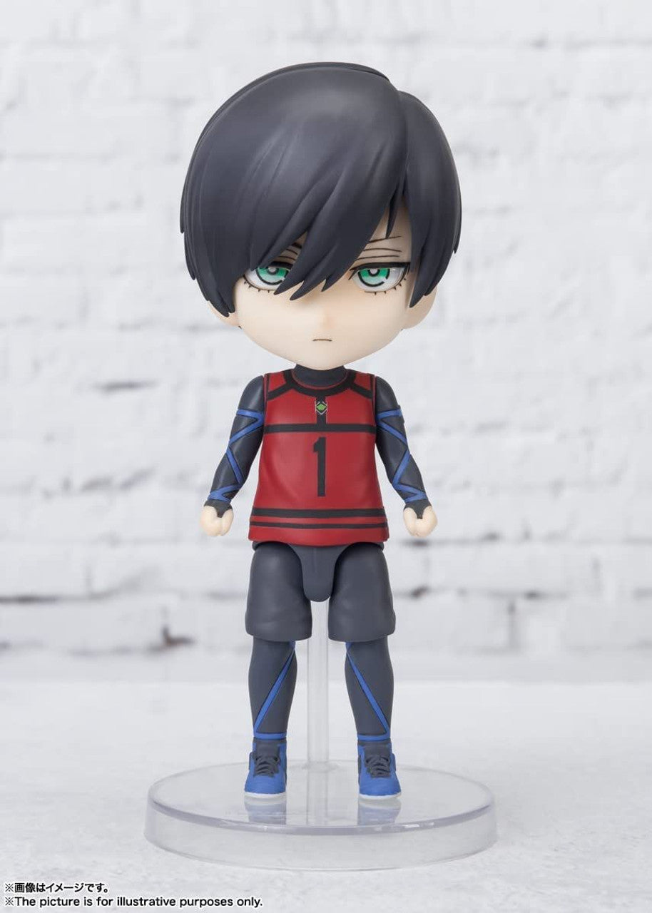 Blue Lock Figuarts Mini Rin Itoshi Figure - Official Bandai Collectible Super Anime Store